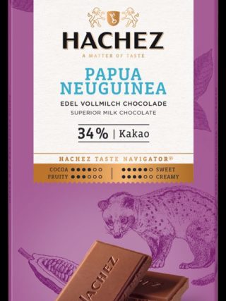 34% šokolaad Paapua Uus-Guinea 100g Hachez